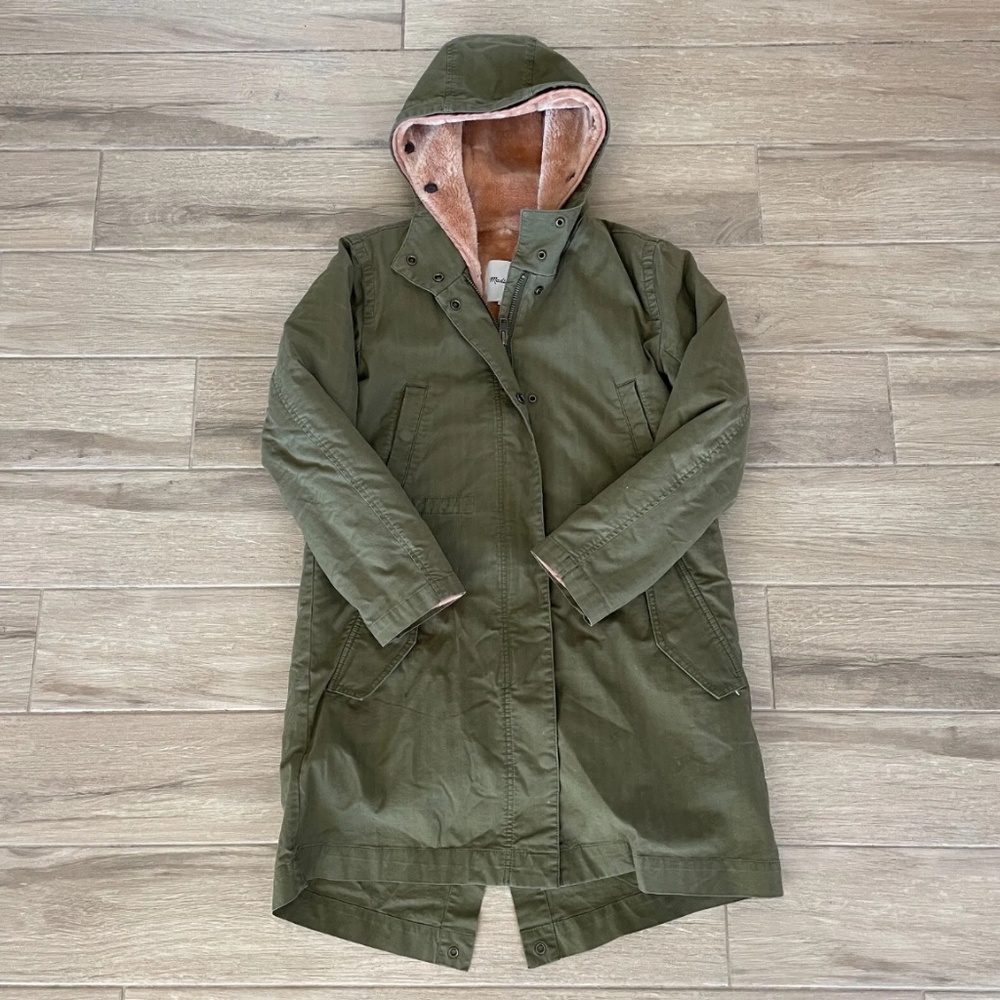 madewell bedford convertible parka XS